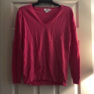 Vineyard Vines V Neck Sweater (Pink)